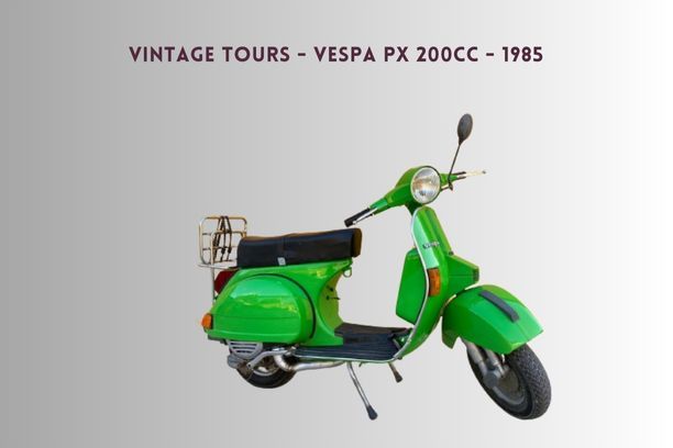 vintage tours vespa px